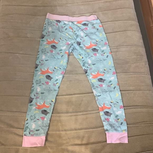 ⭐️ 3/$10!! - Cat and Jack size 8 woodland animal print pj bottoms - Picture 2 of 5